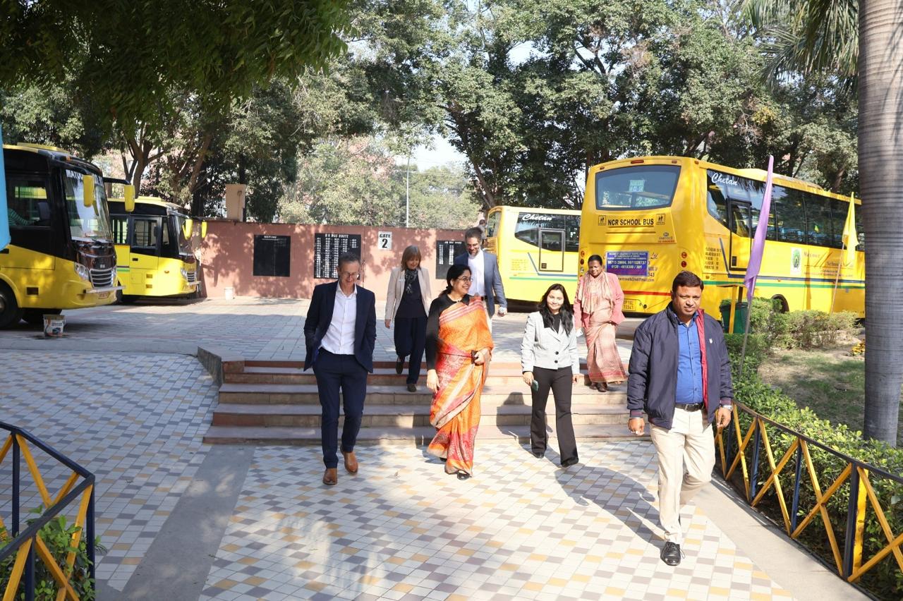Mayoor School, Noida Hosts University of Lincoln (UK) Delegation under CBSE–British Council Collaboration